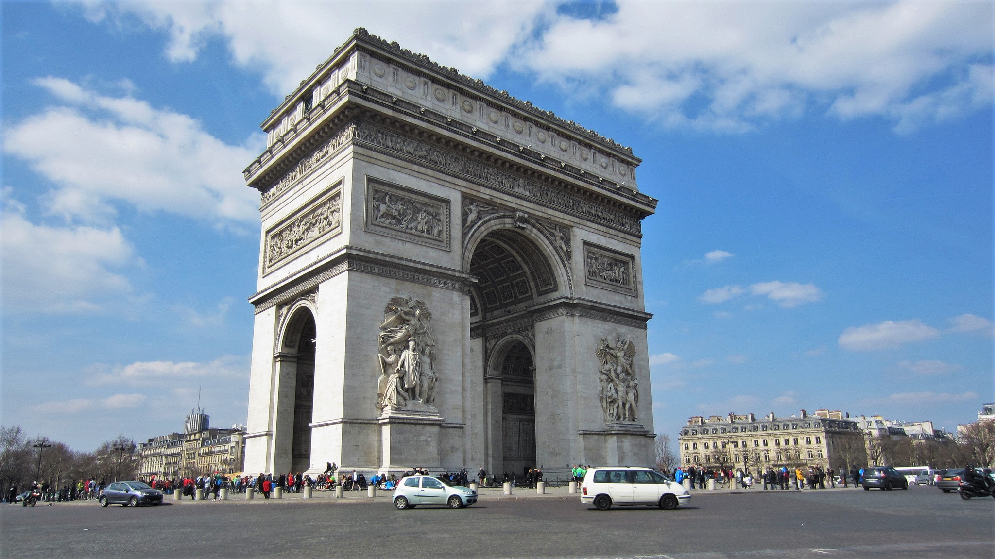 paris france popular tourist attraction